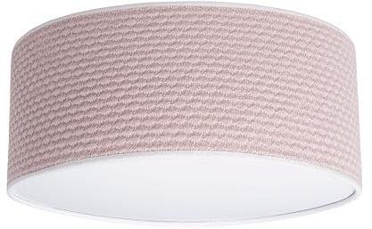 Baby's Only - Deckenlampe für Babyzimmer aus Baumwolle - 35x16 cm - für Mädchen - Alt Rosa