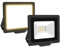 Willpower 2pcs Foco LED Exterior 10W 1000LM Proyector LED Impermeable IP66 Luz LED Exterior 3500K Bianco Caldo Luz de Inundación Luz de Seguridad Iluminación para Garaje Patio Jardín Terraza