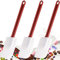 Silicone Flexible Rubber Spatula Set of 3, Commercial Rubber Spatulas 9.5 Inches, Heat Resistant Silicone Spatula Set (3 Scrapers(9.5In))