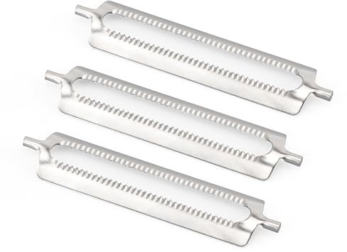 3 Stück Ersatzklingen Edelstahlklingen Messerklingen Blades Sägezahnform für Sparschäler Kartoffelschäler Peeler Schäler Küche
