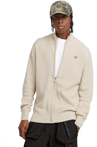 G-STAR Herren Detailed Knitted Zip Thru Sweatshirt Sweater