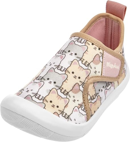 Playshoes Freizeitschuh Katze Allover Unisex Kinder Sneaker