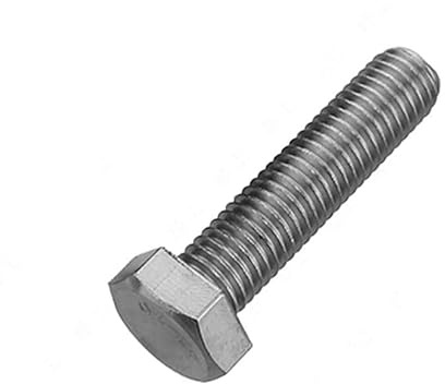 YZADSXCL 5/10 Stück M4 M5 M6 Länge 10–100 mm Linksgewinde 304 Edelstahlschraube Anti-Zahn-Außensechskantschrauben(30mm,M6 5pcs)