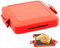 Tostadora para Microondas - Sandwichera para Microondas, Tostadora para Microondas Micros Munchy, Tostadora con Correas de Silicona Ajustables, Recubrimiento Antiadherente