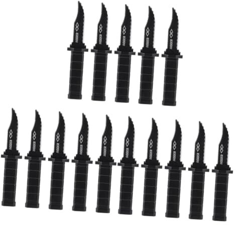 VICASKY 30 Pz Allungabile Bomboniera Giocattolo Finto Retrattile Giocattolo Trucco Di Halloween Giocattolo Giocattolo Plastica Black