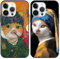 2 Stück Cute Lustiges Meme Katzen Handyhülle für Apple iPhone 15 Hülle 6.1, Kawaii Niedlich Muster Weiches TPU Silikon Schutzhülle Kameraschutz Stoßfeste Cartoon Aesthetic Case