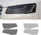 für VW Golf 7 MK7 2012-2019, Autoscheinwerfer-Schutzfolie, rauchschwarz, Tönungsfolie, Vinyl, transparenter TPU-Aufkleber (rauchschwarz)