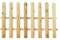 BEDS PLANET Picket Fence Panel | Natural Garden Wood Fence | Rounded Picket Pressure Treated Fence | Hand Built Length X Height (6FT (L) X 3FT (H), 4)