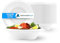Nationwide Paper 6oz - 175ml Strong Paper Bowl Disposable Compostable Bagasse Bowls for Party Biodegradable Microwavable Soup Salad Dessert Bowls, Sturdy Paper Bowl for Hot Food - Pack of 100