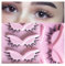 SIVZUMO 10 paires de faux cils Faux cils Look naturel, faux cils Curly Cat Eye Lashes Curl Faux cils avec volume naturel Wispy œil de chat cils faux cils faux cils volume