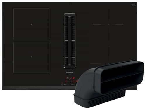 Siemens ED851BGA7 Kochfeldabzug Induktion ED851BS16E + Flachkanal HZ9VDSB2