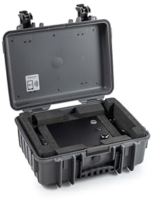 B&W International Akkukoffer für Starlink Mini – 90 Wh Powerstation, flugtauglich (Handgepäck) – Plug & Play für mobiles Internet Unterwegs, 3 Std. Betrieb, robuster Schutzkoffer, IP54, Lithium Akku