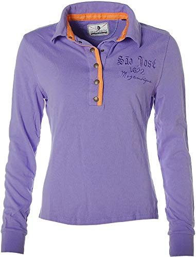 Arqueonautas Damen Poloshirt Polo Shirt Flieder L