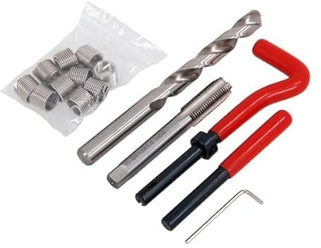 Neilsen CT2747 Thread Repair Kit M12 x 1.5 x 16.3mm 15pc for Restoring Damaged Threads