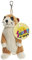 Sunny toys 32617 - Plüsch Erdmännchen mit Schlüsselanhänger, Circa 11 cm