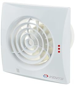 Innovativer geräuscharme und energiesparende Lüfter Ventilator ORIGINAL Vents 125 QUIET TIMER PIR Nachlauf Bewegungssensor Bewegungsmelder, sehr leise, 125 mm, energiesparend , Kugellager, Rückschlagfolie (Ventil)