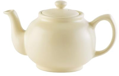 Price & Kensington - Teekanne mit Deckel - klassische englische Teekanne - Cream /Beige - 6 Tassen