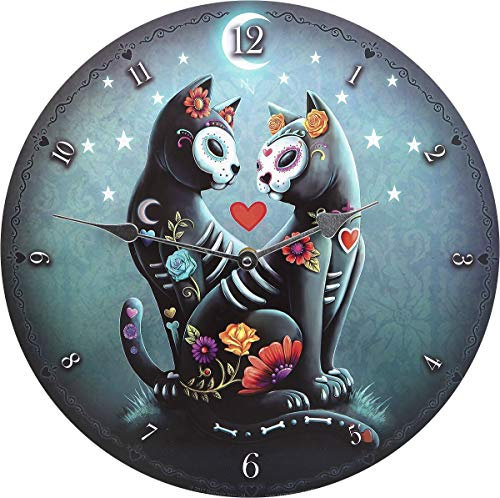 Nemesis Now Starry Night Uhr, 35 cm, MDF, Einheitsgröße, Blau