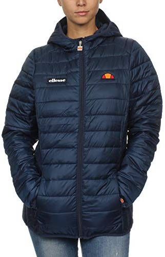 ellesse Women's Lompard Padded Jacket, Navy, 8 EU