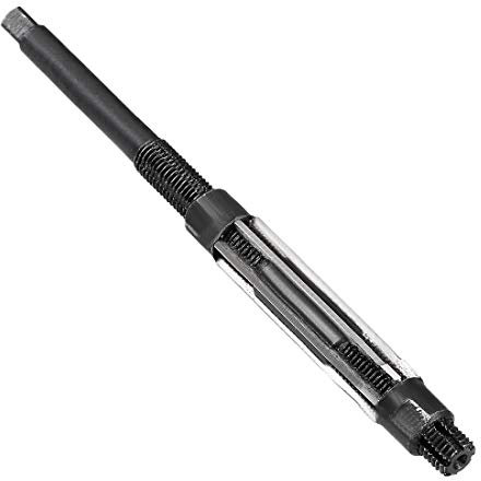 sourcing map 10,75-11,75 mm verstellbarer Hand-Reibahle HSS H8 6 gerader Nutenfräser de