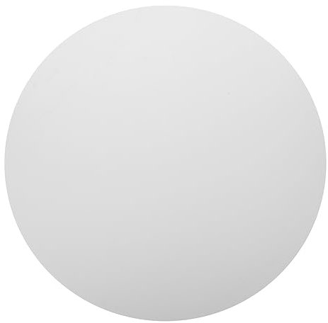 Healifty Tela rotonda da 50 cm per pittura a olio, acrilici e tempera, tela resistente per artisti per studenti e hobbisti