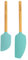 KitchenAid Bamboo Spatula Set, 2-Piece, Aqua Sky 2