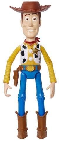 Mattel Disney Pixar -Große Disney Pixar Woody-Actionfigur, ca. 31 cm, super bewegliche, detailgetreue Sammelfigur aus Toy Story, Spielzeug für Kinder ab 3 Jahren HFY26, 12.25 inch