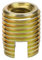 Selbstschneidende Einsätze aus Kohlenstoffstahl Gewindeeinsätze Zubehör M2 M3 M4 M5 M6 M8 M10 M12 Einsätze 20 Stück((Inner M10*1.5 Outer M14*1.5)), Verschluss
