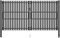 vidaXL Gartentor Stahl 4x2,5 m Anthrazit