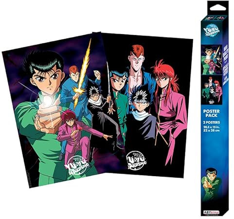 ABYstyle - YU YU HAKUSHO Poster Set 2 Chibi Yusuke und seine Gruppe