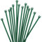 XINGO Confezione da 1000 Verde Scuro Fascette di Qualità per Uso Industriale, 200 mm x 2,5 mm, Fascette in Plastica Regolabili Multiuso per Uso Interno ed Esterno