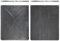 XUKEY Set di 2 parafanghi universali in gomma resistente, per Auto Semi Camion Caravan Ribaltabile Dualmente Rimorchio Fuoristrada, paraspruzzi trappole sporche 76 x 61 cm Con coppia di staffe