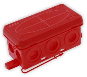 Kabelabzweigkasten 86x44x41mm rot WISKA KA 006 RD