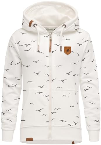 REPUBLIX Damen Sweatjacke Hoodie Sweatshirt Pullover Zipper Jacke RD-024