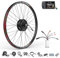 Bafang E-Bike-Umrüstkit 48V500W Hinterrad-Brushless Nabenmotor Kits mit Mehrsprachig EKD01 LCD Display, E-Bike Hinterradmotor Umrüstkit passend für 28 Zoll, 29 Zoll, 700C