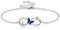 DAYLINLOVE Schmetterling Armband 925 Sterling Silber Infinity Schmuck Schmetterling Geschenke für Frauen Freund Schmetterling Liebhaber