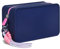 Make Up Tasche Silikon mit Griff, Myhozee Wasserabweisende Kosmetiktasche Klein Schminktasche für die Aufbewahrung und Transport, Makeup Bag Pinseltasche Beauty Bag für Reisen Schule