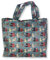 Borsa Donna Piccola In Plastica Busta Nylon Riutilizzabili per la Spesa Shopper Bag Borse Cerniera Zip Casual Universale Fantasia Gattini 30 cm Idea Regalo di Natale Mamma (Fantasia Gr.1 Grigio)