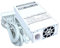 400W Modul Vollmodul Kleines 1U Netzteil für Computer 1U Modul Geräuscharm Weiß