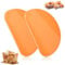 Mabor 2 Pcs Bowl Scrapers, Dough Scraper Plastic Curved Flat for Pastry Dough Mixing Cutter for Bread Baking Cake Fondant Icing