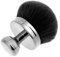 Eighosee Le Pinceau de Maquillage pour le Mélange de Bronze, L'Applicateur Autobronzant pour le Dos, Permet une Application Impeccable Sans Laisser de Traces. Brosse Argentée