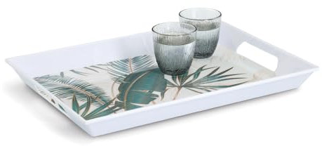 Zeller 26473 Melamintablett Palm Leaves