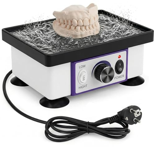 Elektrisch Dental Oszillator, 120W Gipsrüttler Rüttelplatte, Elektrisch Rüttelplatte, für Mischen Gips Gießen Modellen Harzguss, für Zahnkliniken, Krankenhäusern