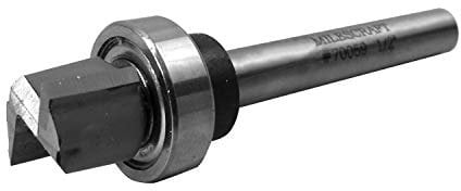 Milescraft 2216 1/2-Inch Bearing Guided Straight Router Bit for Mortising