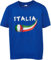 Supportershop Italie Coup du Monde, T-Shirt Support Bambini e Ragazzi, Blu Elettrico, 8-9 Anni