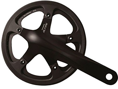 SHIMANO FC-S501 39T Crankset 9-Speed Black 170 mm