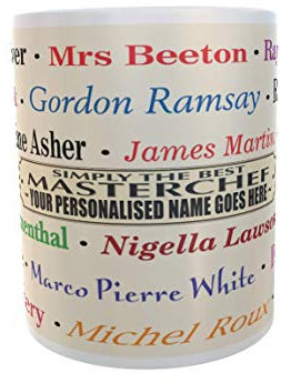 Mug personnalisé Simply The Best Master Chef
