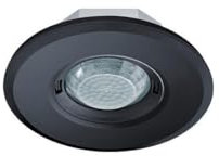 ESYLUX EP10427954 Unterputz Bewegungsmelder 360° Schwarz IP20