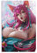 haocaitou Loler Ahri Cartoon-Tierposter, dekoratives Gemälde, Leinwand, Wandkunst, Wohnzimmer, Poster, Schlafzimmer, Malerei, 30 x 45 cm