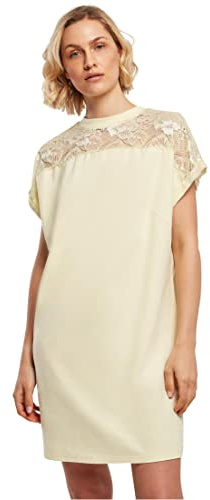 Urban Classics Damen Ladies Lace Tee Dress